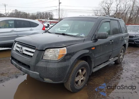 2007 Honda Pilot Ex из США, поврежденный, VIN 5FNYF18447B014011